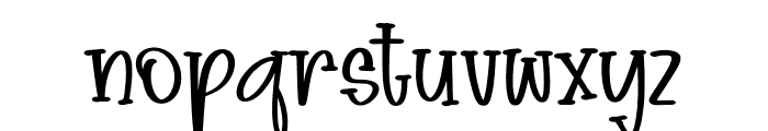 Readery Font LOWERCASE