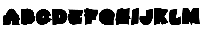 Ready Playful Shadow Font LOWERCASE