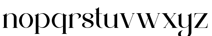 Reafin Regular Font LOWERCASE
