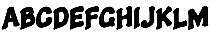 Real Wave Font LOWERCASE