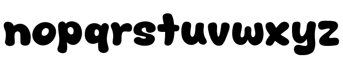 Realbun Font LOWERCASE