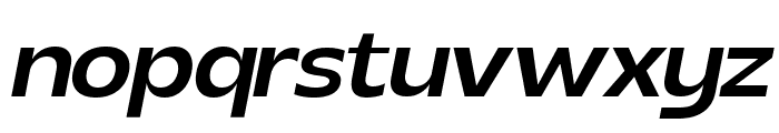 Realist Clostan Medium Italic Font LOWERCASE