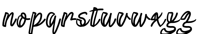 Realistic Font LOWERCASE