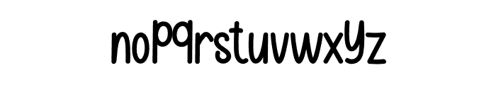 Reality Show Font LOWERCASE