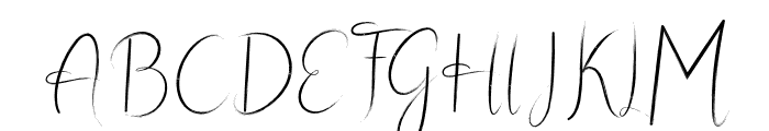 Really Cute Font UPPERCASE
