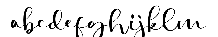 ReallyDarling Font LOWERCASE