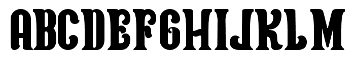 Reasonably Regular Font UPPERCASE