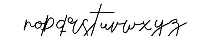 Reautiful Storie Font LOWERCASE