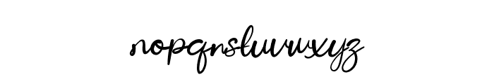 RebekahPrimavera Regular Font LOWERCASE