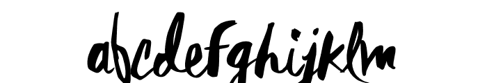 Rebel Heart Font LOWERCASE