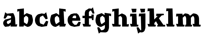 Rebel Riff Font LOWERCASE