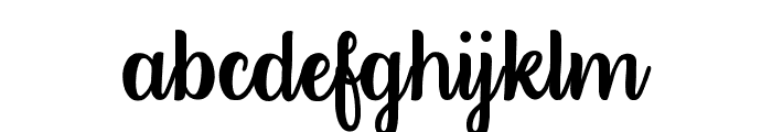 RebethaScript Font LOWERCASE