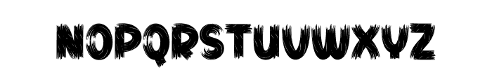 Reborn Halloween Font LOWERCASE