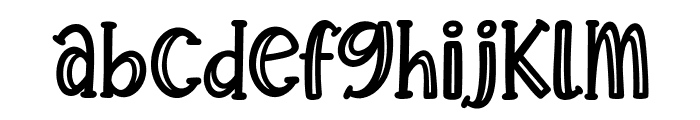 Reccow Font LOWERCASE