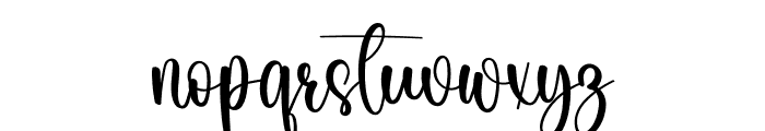 Reclusion Font LOWERCASE