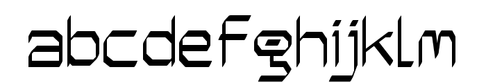 Red Fire Font LOWERCASE