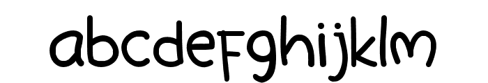 Red Mieth Font LOWERCASE