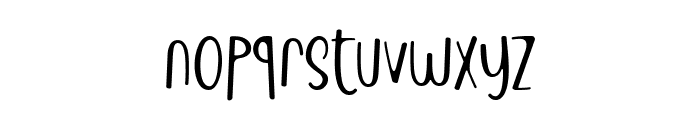 Red Monkey Font LOWERCASE
