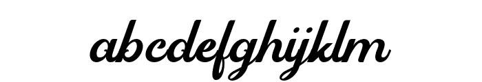 RedFeather Font LOWERCASE