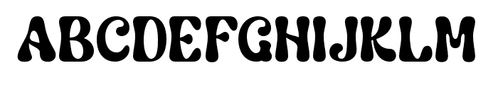 RedKindred-Regular Font UPPERCASE