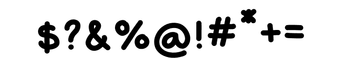 RedPops-Handwritten Regular Font OTHER CHARS
