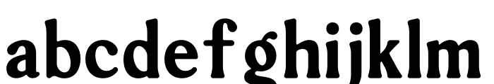 Redgat Font LOWERCASE