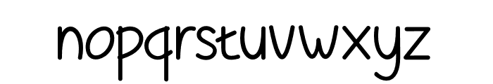Redishand Font LOWERCASE