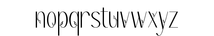 Redivola Regular Font LOWERCASE