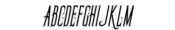 Redmond Italic Font UPPERCASE