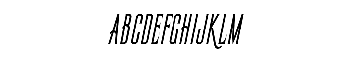 Redmond Italic Font LOWERCASE