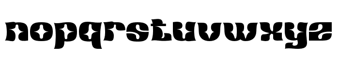 Redsema-Regular Font LOWERCASE