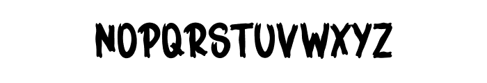 Redsnow Font UPPERCASE