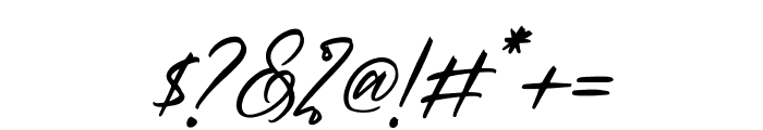 Reebbett Italic Font OTHER CHARS