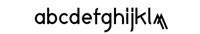 Reefallo-Regular Font LOWERCASE
