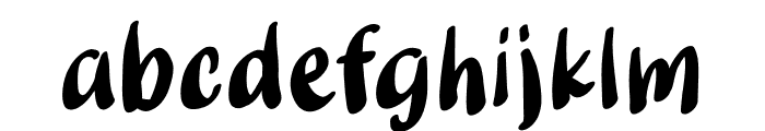 Reesotto Regular Font LOWERCASE