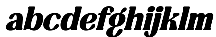 Refales Blighan Italic Font LOWERCASE