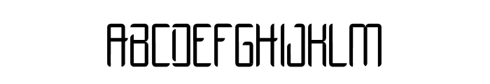 Referee Font UPPERCASE