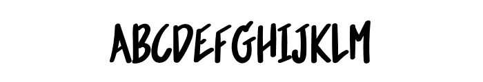Refill Font LOWERCASE