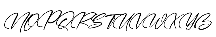 Refliottis Italic Font UPPERCASE