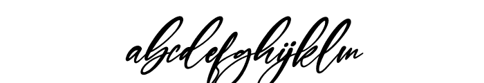 Refliottis Italic Font LOWERCASE