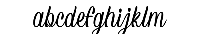 Refresh Everything Script Font LOWERCASE