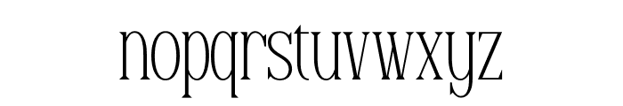 Reftoliya Font LOWERCASE