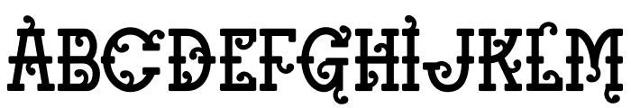 Regal Grace One Font LOWERCASE