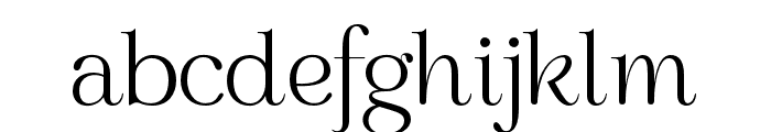 Regal Legacy Extra Light Font LOWERCASE