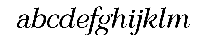 Regal Legacy Italic Font LOWERCASE