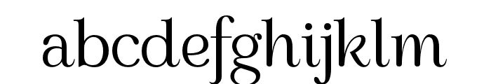 Regal Legacy Light Font LOWERCASE