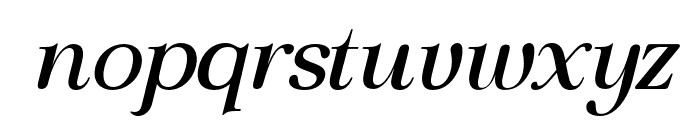 Regal Legacy Medium Italic Font LOWERCASE