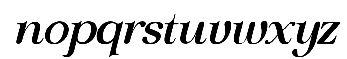 Regal Legacy Semi Bold Italic Font LOWERCASE