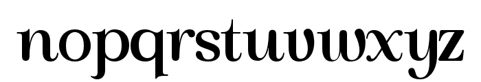 Regal Legacy Semi Bold Font LOWERCASE