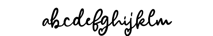 RegalRegular Font LOWERCASE